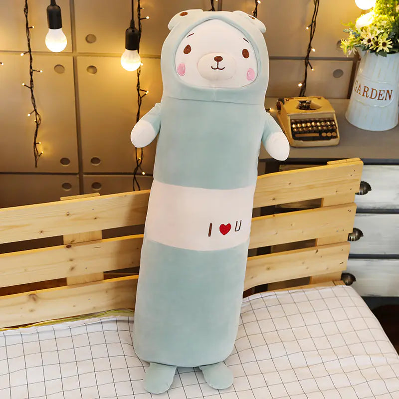 Cozy HugBear Body Pillow - Duck & Pig Edition