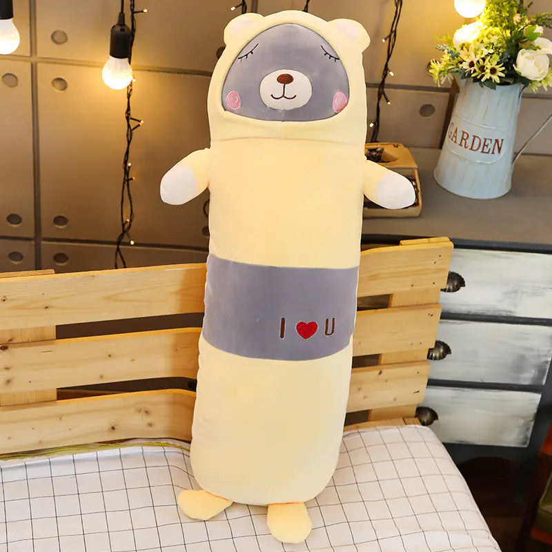Cozy HugBear Body Pillow - Duck & Pig Edition
