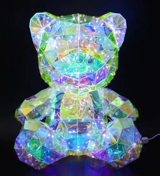 Crystal Glow Bear - Holiday decoration