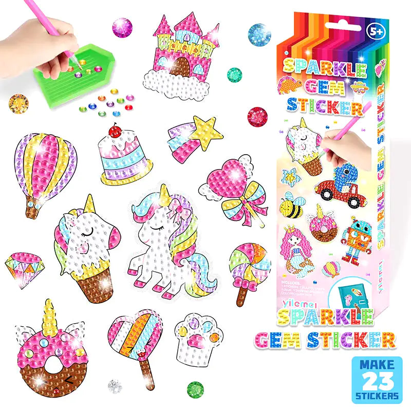 Christmas Diamond Art Keychain Kit (5D DIY)