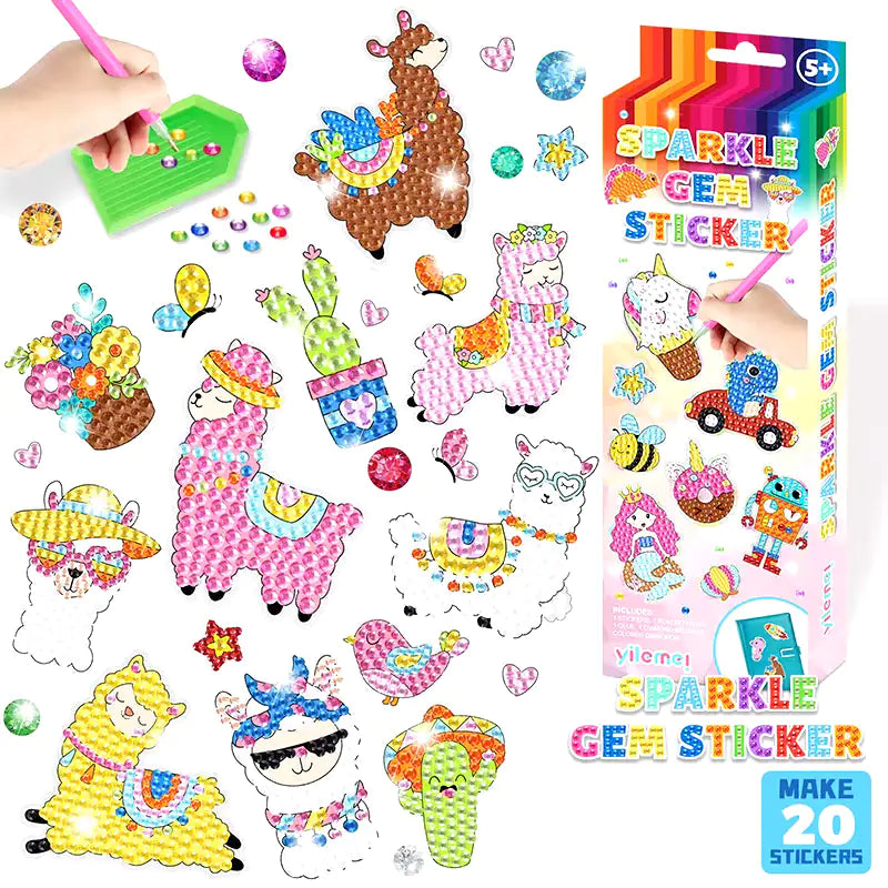 Christmas Diamond Art Keychain Kit (5D DIY)